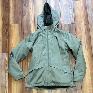 Under Armour ColdGear Olive Hooded Winter Coat
